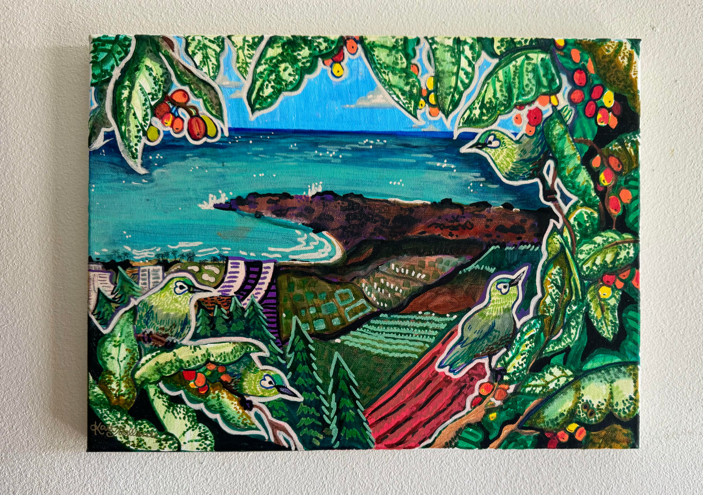 "White Eyed Wanderers" - Original Painting