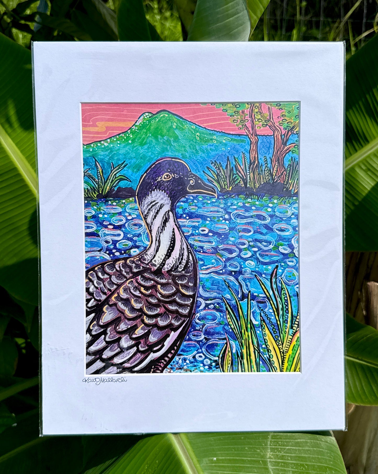 "Hele To Hualalai" | Paper Print