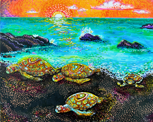 "Pulling Up At Punalu'u"