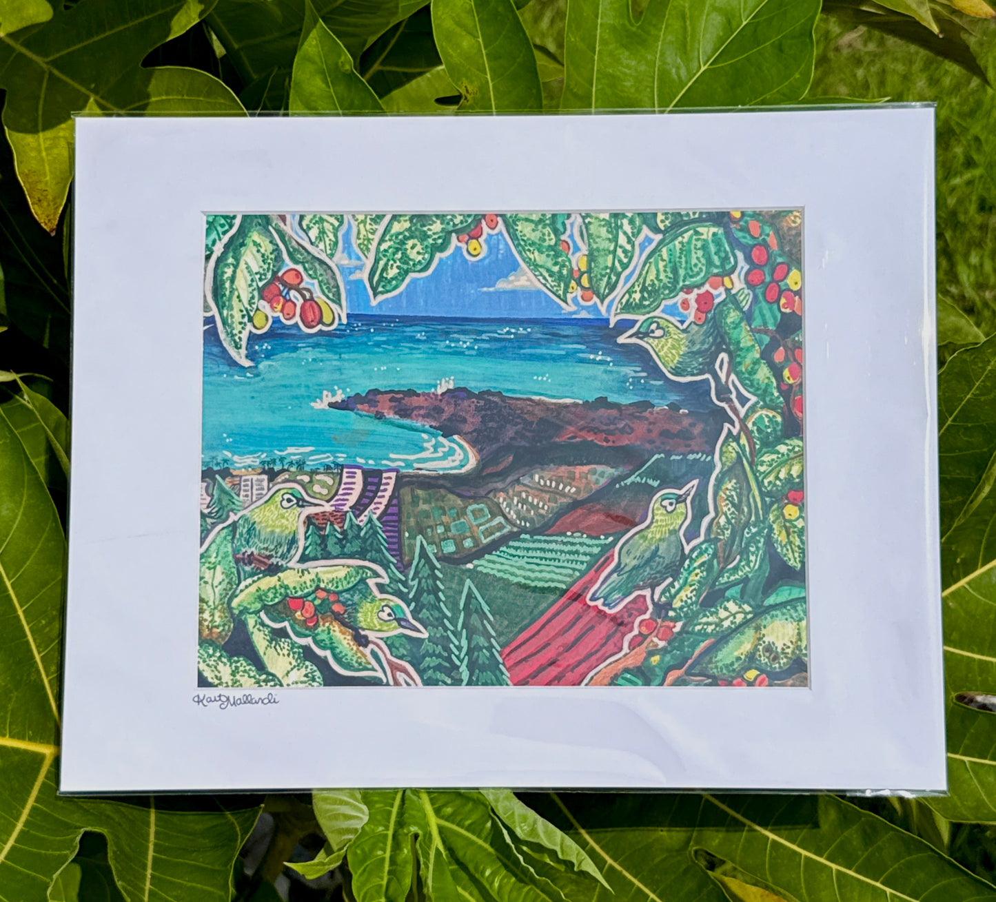"White Eyed Wanderers" | Paper Print